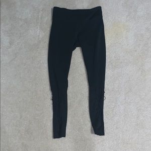 black fabletics leggings